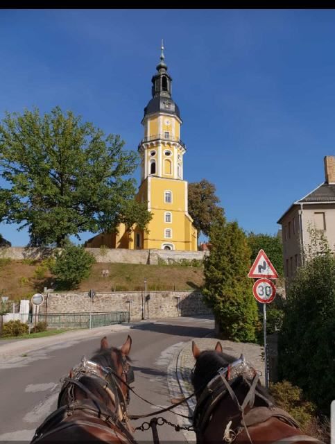 Fahrt zur Kirche in Königsbrück